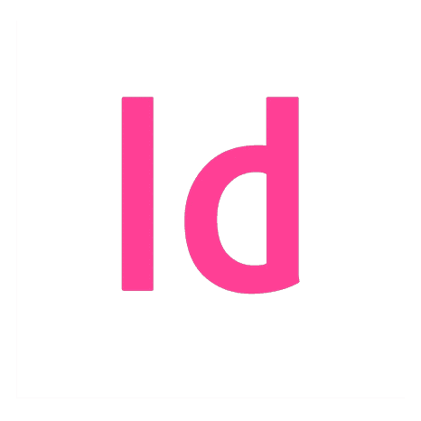 Una Id minuscola rosa brillante su sfondo grigio chiaro, che rappresenta il logo di Adobe InDesign spesso utilizzato da qualsiasi agenzia di marketing in Alto Adige per progetti di design creativo.