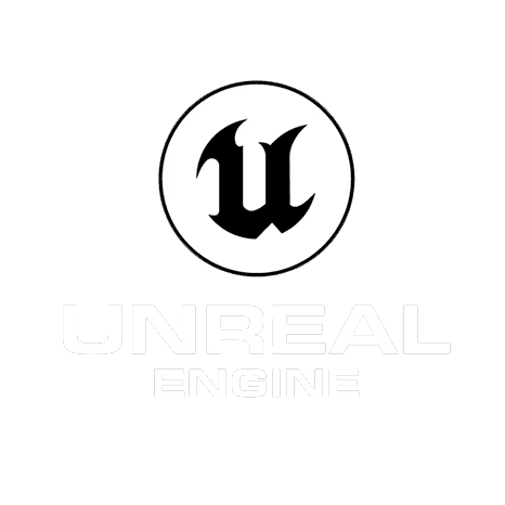 Il logo Unreal Engine, caratterizzato da una U nera stilizzata all'interno di un cerchio nero, con UNREAL ENGINE in lettere maiuscole bianche su sfondo chiaro, è perfetto per qualsiasi agenzia di marketing in Alto Adige in cerca di innovazione.